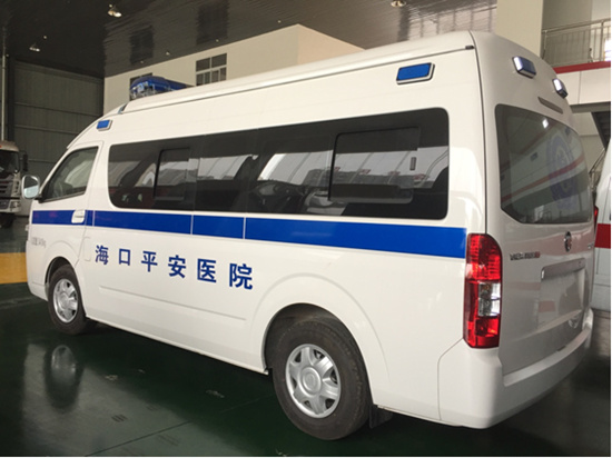 國(guó)六福田G9救護(hù)車(chē)